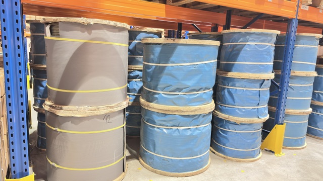 Steel Rope WS 6x36M-FC galvanized PN-EN 12385-4